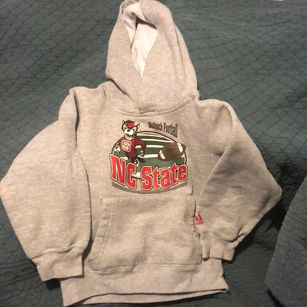 Child’s Small NC State Wolfpack Football Hoodie